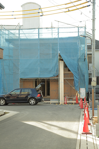 「草加の家」祝上棟